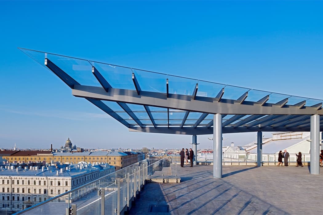 Панорамная терраса на крыше Мариинского театра 1